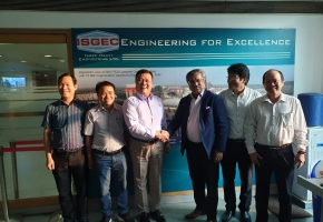 Chủ tịch tập đoàn Tinthanh Group thăm Isgec Ấn độ