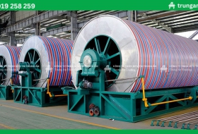 Lọc bùn chân không - Rotary Vacuum Filter