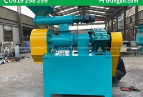 Máy ép viên phân hữu cơ loại tích hợp
